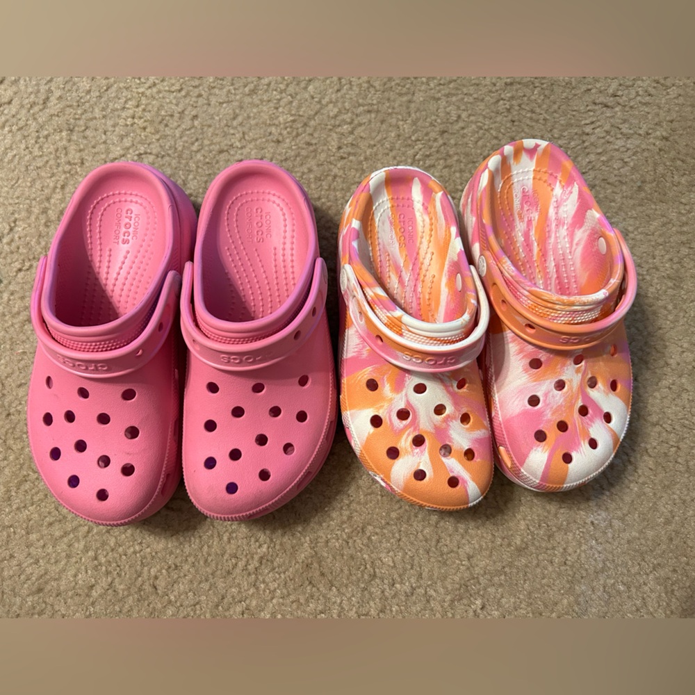 Crocs !2 pair for $50